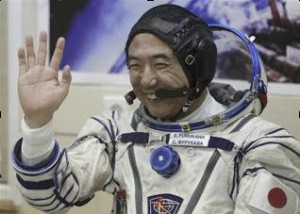 Astronot Furukawa dari Jepang