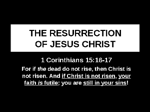 Kutipan kebangkitan Yesus