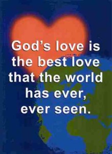 Kasih Allah amat besar