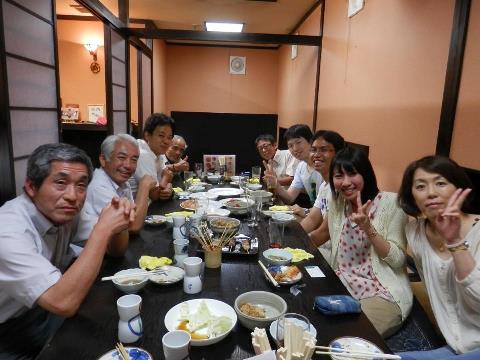 eating with sensei