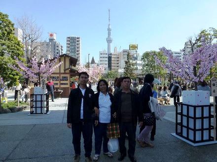 Berfoto di Asakusa