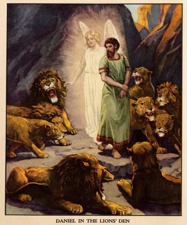Rahasia kerohanian Daniel : Daniel dalam gua singa