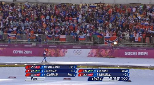 Makna Olimpiade : Gafarov sukses lewati finis