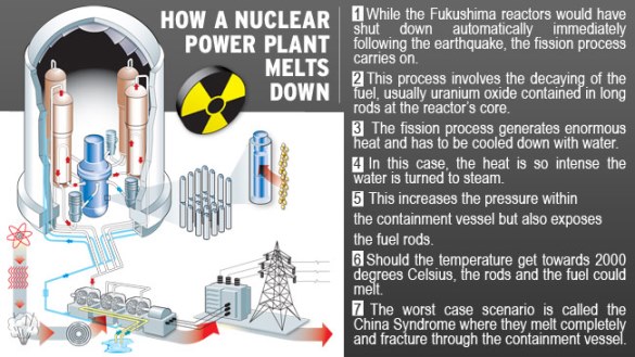 Kronologi Kecelakaan PLTN Fukushima