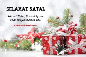 Selamat Natal Allah menyelamatkan kita