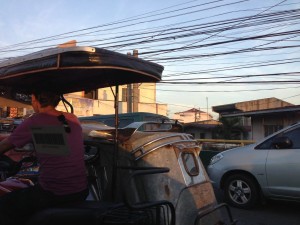 Becak motor di Filipina