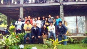 tarbantin 2012 di weekend pengurus pertama